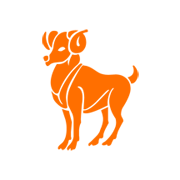 Aries zodiac symbol